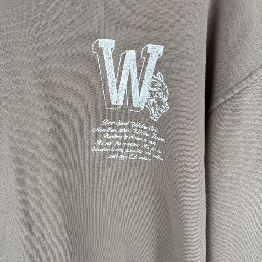 Darc Sport Wolves Club Hoodie Size XL Limited Edition Streetwear Bodybuilding - Picture 8 of 11